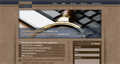 Desktop Screenshot of burgessinvestigations.com